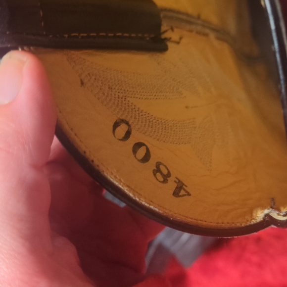 Rios of Mercedes Dark Leather Western Boots - Picture 5 of 9